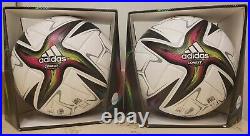 LOT OF 2 Adidas Conext 21 Pro Official Match Soccer Ball Football Size 5 GK3488