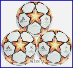 LOT OF 3- Adidas Finale 2021-22 official Pyrostorm PRO OMB champions league