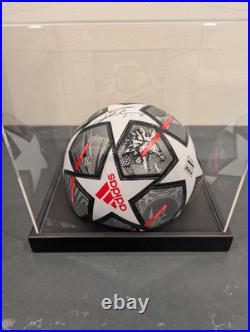 Leo Messi Adidas 2022 Champions League Singed Soccer Ball