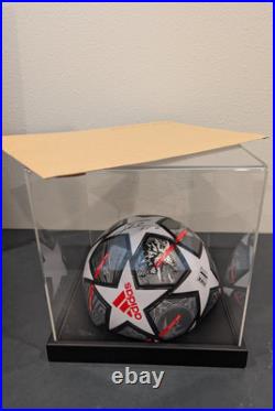 Leo Messi Adidas 2022 Champions League Singed Soccer Ball