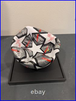 Leo Messi Adidas 2022 Champions League Singed Soccer Ball