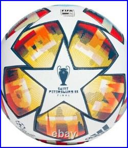 Lot Of 3 ADIDAS UEFA CHAMPIONS LEAGUE SOCCER BALLS SAINT PETERSBERG SIZE 5 OMB