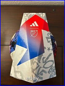 Lot Of 3 Adidas MLS Pro Soccer Game Ball 2023 Size 5 Red/White/Blue (HT9026)