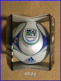 Lot of 2 adidas MLS TeamGeist II 2 OMB and Final Official Match Ball New in Box