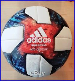 -Lot of 6 Adidas 2019 MLS OMB Nativo Questra soccer ball size 5