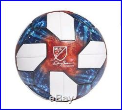 -Lot of 6 Adidas 2019 MLS OMB Nativo Questra soccer ball size 5
