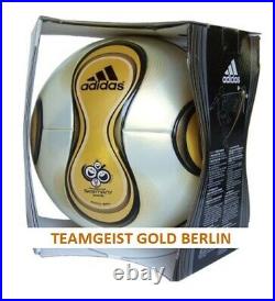 Matchball Adidas Teamgeist Gold Berlin WM Finale 2006 Fussball Germany OMB OVP