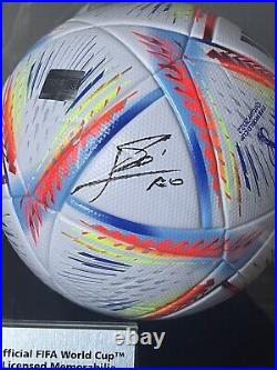 Messi signed Argentina? FIFA World Cup Qatar 2022 Ball! (FIFA Quality) New