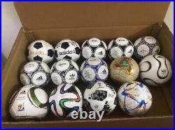 Mini Adidas Historical 14 Balls Set 1970-2022 Official Match Balls Size 1