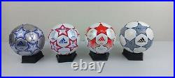 Mini Soccer balls Uefa Champions League Milan 2001 Paris 2006 Athens
