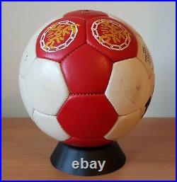 Mitre League Football Match Used Ball Man Utd v Middlesbrough 1979/1980