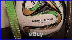NEW ADIDAS BRAZIL WORLD CUP BRAZUCA FINAL OFFICIAL MATCH BALL 2014 Size 5 G84000