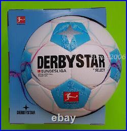 NEW DERBYSTAR MATCH BALL GERMAN SOCCER BUNDESLIGA 2024 FOOTBALL BALON noADIDAS