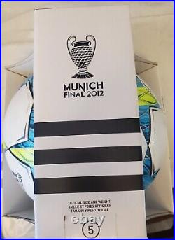 NIB Adidas Official Match Ball Champions League UEFA Final 2012 Munich New