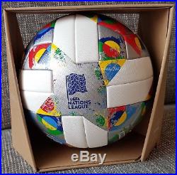 Neu Adidas Matchball UEFA Nations League 2018 Spielball Ballon Footgolf Voetbal