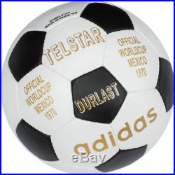 New ADIDAS Match ball of FIFA World Cup 1970-Leather FootBall-Size 5-Soccerball
