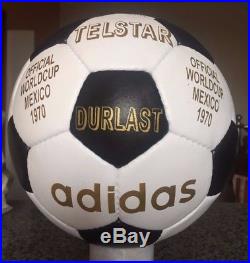 New ADIDAS Match ball of FIFA World Cup 1970-Leather FootBall-Size 5-Soccerball
