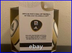 New Adidas JoBulani 2010 World Cup Final Approved Official Match Ball In Box
