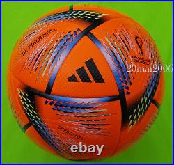 New Adidas Match Ball Po Al Rihla World Cup Qatar 2022 Soccer Football Ballon