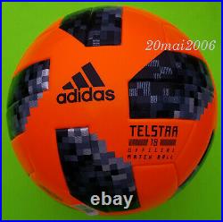 New Adidas Match Ball Telstar 18 Po 3. German Soccer League 2018 Football Ballon