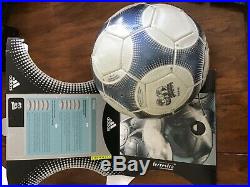 New Adidas Terrestra Euro 2000 Original Ball FIFA Approved Made in Morocco