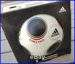 New! Adidas Uefa Euro 2008 Europass Cup Official Match Ball Omb Box Teamgeist 2