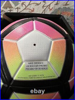 Nike Ordem 4 USA Promo Official Match Soccer Ball PSC494-100 Sz 5