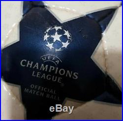 OFFICIAL ADIDAS BALL UEFA CHAMPIONS LEAGUE BLUE STARS 2003 2004 FINALE 3 B-grade