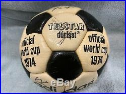 ORIGINAL ADIDAS Telstar Durlast World Cup Ball 1974 MADE IN FRANCE
