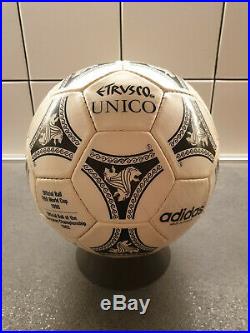 Official Adidas Ball World Cup Euro Champion Etrusco Unico 1990 1992 Made France