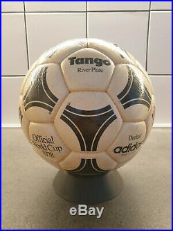 Official Adidas Match Ball River Plate Durlast World Cup 1978 Made In France