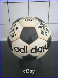 Official Adidas Match Ball Telstar Durlast World Cup 1974 Made In France