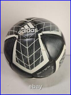 Official Adidas Pelias X-Treme Futbol Soccer Ball Black Size 5 Rare VHTF
