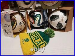 Official Fifa World Cup Soccer Football Ball Collection Adidas 2002 2018