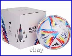 Official Football Ball Adidas Al Rihla Qatar Fifa World Cup 2022 Size 5 with Box