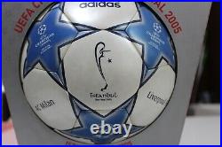 Official Match Ball UEFA Champions League Final 2005 Liverpool Imprint