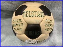 Original 1970 Adidas Telstar World Cup Ball. Made In Spain