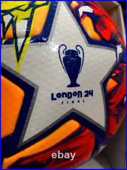 Original/Official Adidas Champions League UEFA London 2024 Pro Match Ball Size 5