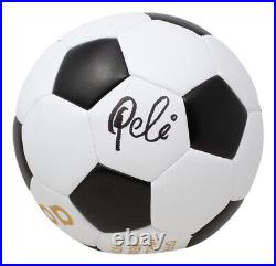 Pele Signed Adidas Telstar 1970 Mexico World Cup Soccer Ball BAS