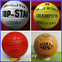 Pre-Adidas Antiques World Cup Balls 1954,1958.1962,1966