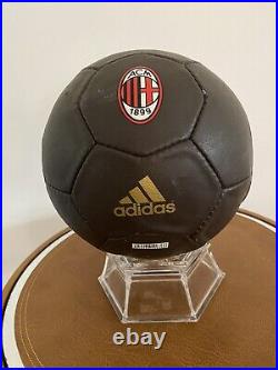 RARE Adidas Heritage AC Milan Soccer Ball Retro Vintage Fan Gift Collectible Sz