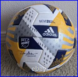 RARE Adidas Nativo MLS'Kick Childhood Cancer' 2021 Lightly Used Ball