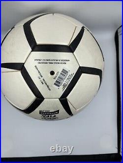 RARE Set Of Adidas Pelias Match Balls 1904-2004 FIFA 100th Anniversary Footballs