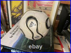 Rare Adidas Teamgeist midi soccer ball 2006 World Cup Germany. Condition 8/10
