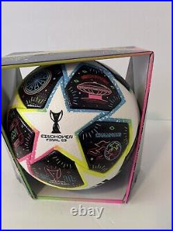 Rare Adidas UEFA Champions League Official Match Ball Size 5 Multicolor HS1942