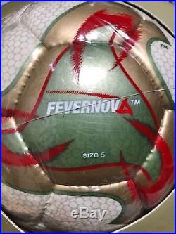 Rare adidas Fevernova 2002 World Cup FIFA Ball Official MATCH BALL KOREA JAPAN