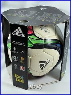 Signed by Oshoala & Okobi Nigerian players BRAZUCA ADIDAS SOCCER BALL FIFA WORLD