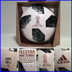 Soccer FIFA World Cup 2018 Official Match Ball with NFC Chip Telstar 18 Size 5