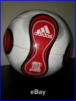 TEAMGEIST Official Match Ball Red FIFA APPROVED 202. X3U -2006 World CUP Germany