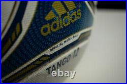 Tango 12 Blue/Gold OMB Matchball RARE (jabulani, europass, teamgeist, speedcell)